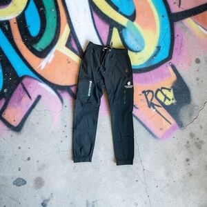 Rocawear Black and Gold Track Pants